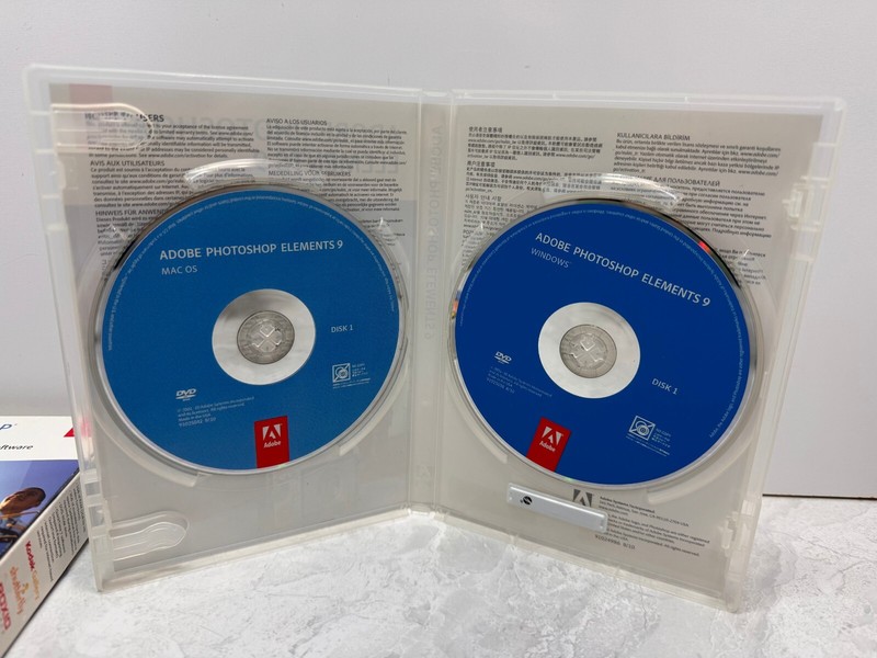 Adobe Photoshop Elements 9 Mac/Win - Comes with serial number (UNKNOWN STATUS) gallery