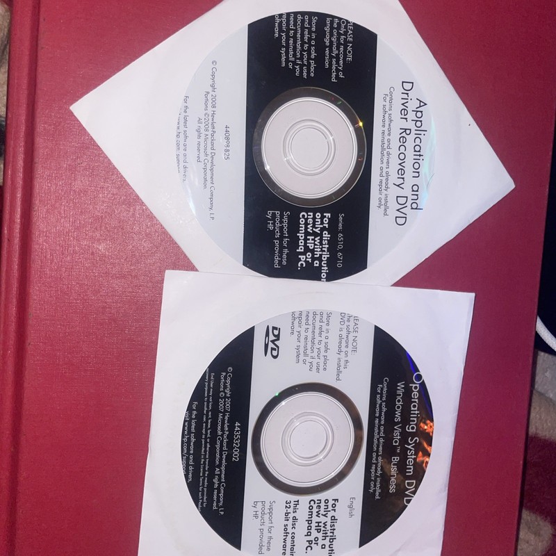 Windows Vista Operating System + Application And Driver Recovery New With Keys gallery
