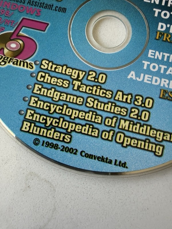 Chess Strategy & Tactics Training PC CD - Strategy Tactics Endgame Middlegame gallery