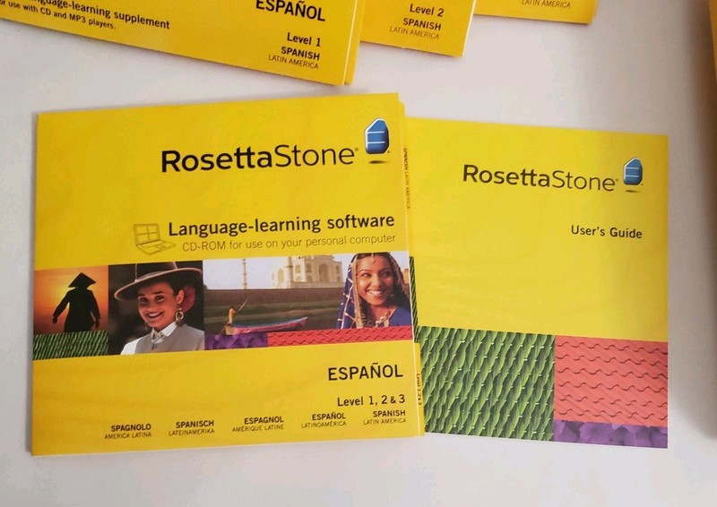 ROSETTA STONE ESPANOL Level 1, 2, & 3 Spanish Interactive Software CD's gallery