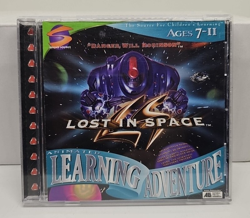 Lost In Space Animated Learning Adventure PC Windows 95 MAC – FREE SHIPPING
