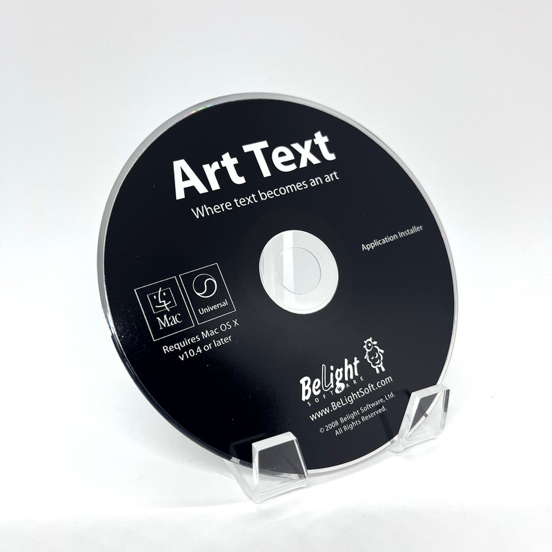 Art Text by BeLight Mac Graphic Design Software Big Box + CD Key gallery