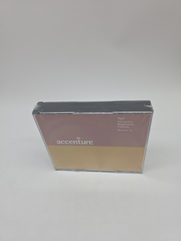 Accenture Yes Interactive Negotiation Training v1.2 CD-ROM Sealed Corporate... gallery