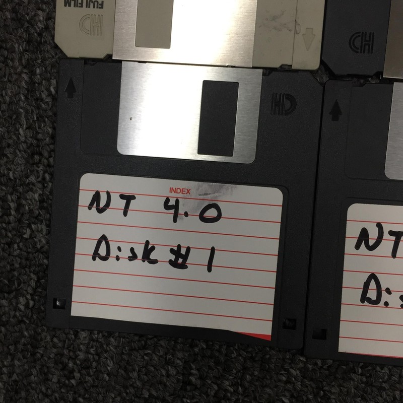 Windows NT Nitro 3D/GX Mediamatics 95 Windows 3.5 3 1/2" Winboost adapter disk gallery