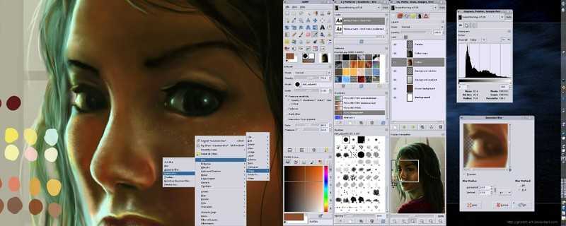 GIMP Portable USB Photo Editor No Subscription Free Image Editing for PC Laptop gallery