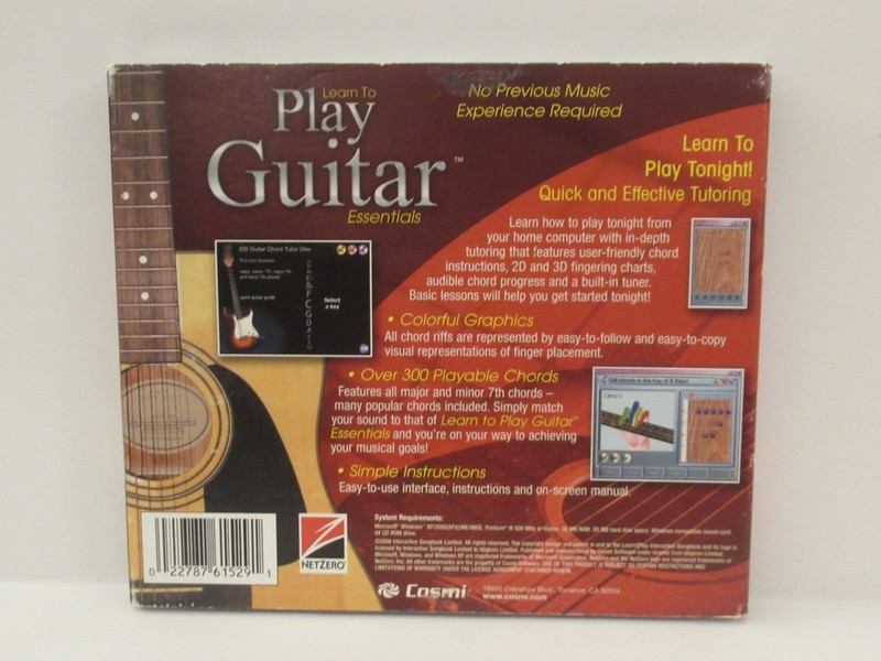 Learn To Play Guitar Essentials (Cosmi) (PC CD-ROM) (2008) gallery