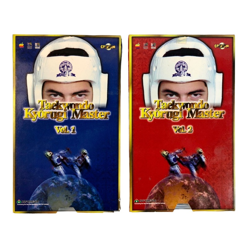 Taekwondo Kyorugi Master Vol. 1 & 2 Set-New Sealed