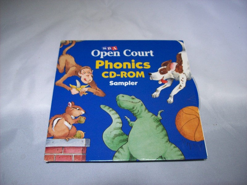 CD ROM SRA Open Court Phonics Sampler McGraw-Hill Grade 1-3 VGC