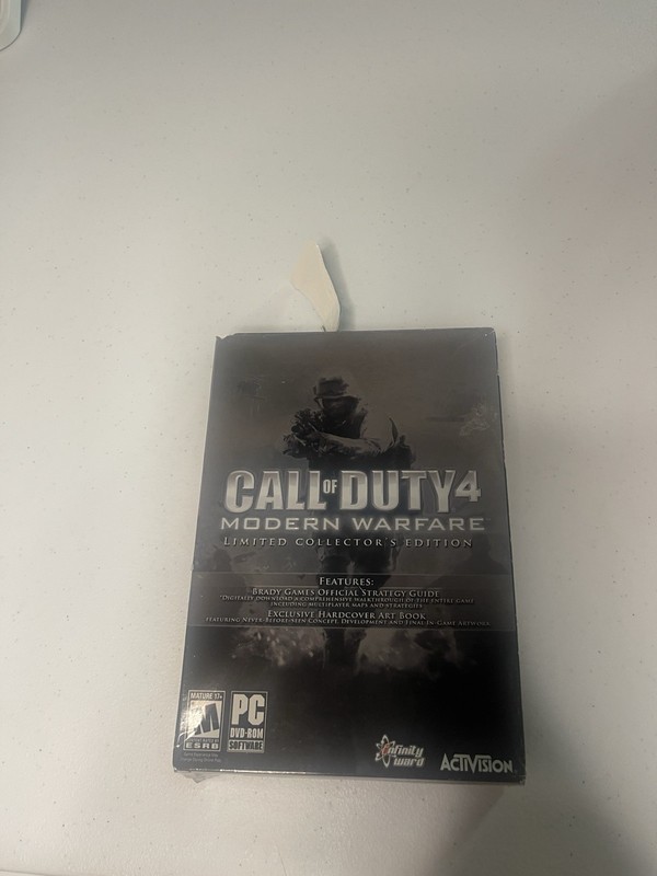 Call of Duty 4: Modern Warfare Limited Collector's Edition PC Game Complete gallery