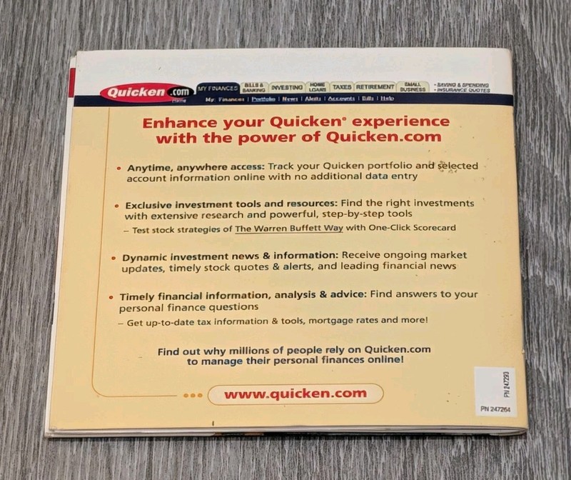 Quicken Home & Business Manage your Home & Business 2002 gallery