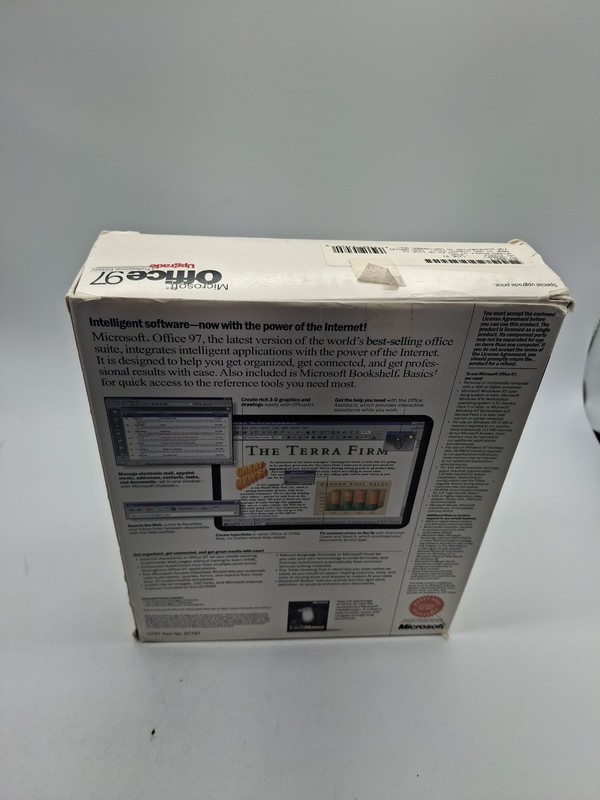Vintage Microsoft Office 97 Upgrade Standard Big Box Version New Open Box EK2207 gallery