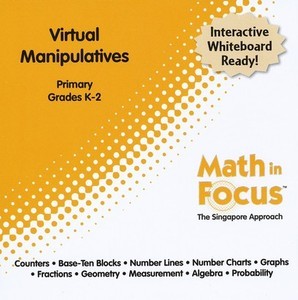 Math In Focus Primary K-2 Virtual Manipulatives NEW!