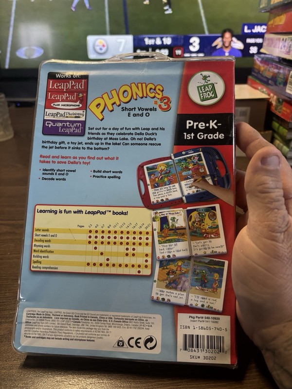NEW LeapFrog Pre K - 3rd Phonics Storybook LeapPad Short Vowels E And O gallery