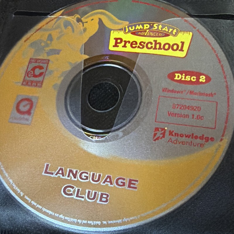 6 VINTAGE JUMP START LEARNING / HOMESCHOOL CD ROMS FOR Baby-Kindergarten gallery