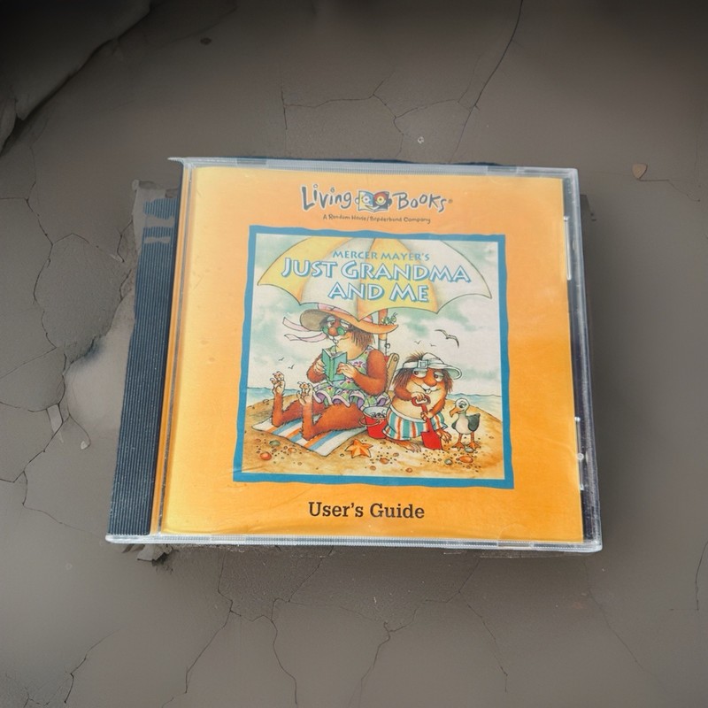 Living Books Just Grandma and Me CD-ROM Educational Software for Windows