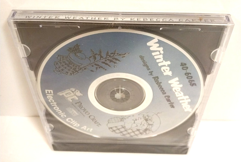 Winter Weather Electronic Clip Art PC CD pictures images, + by Rebecca Carter gallery