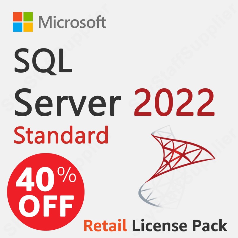 Microsoft SQL Server 2022 Standard Edition (Retail) - Full Version License - NEW gallery