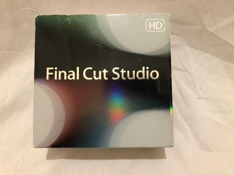 Apple Final Cut Studio Editing Software Studio Retail Version MB642Z/A