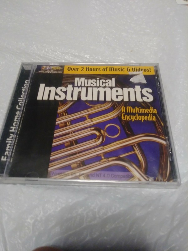 FastShipping🇺🇸Musical Instruments Family Home Collection 2000 Cd Rom
