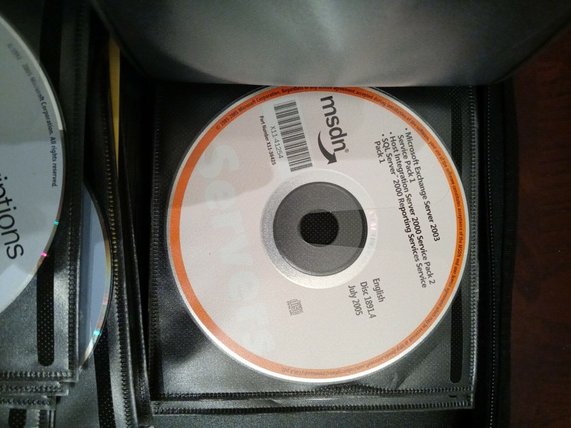 MSDN Software Huge Set Of Over 50 Discs W Carrying Case-RARE VINTAGE-SHIPS N24HR gallery