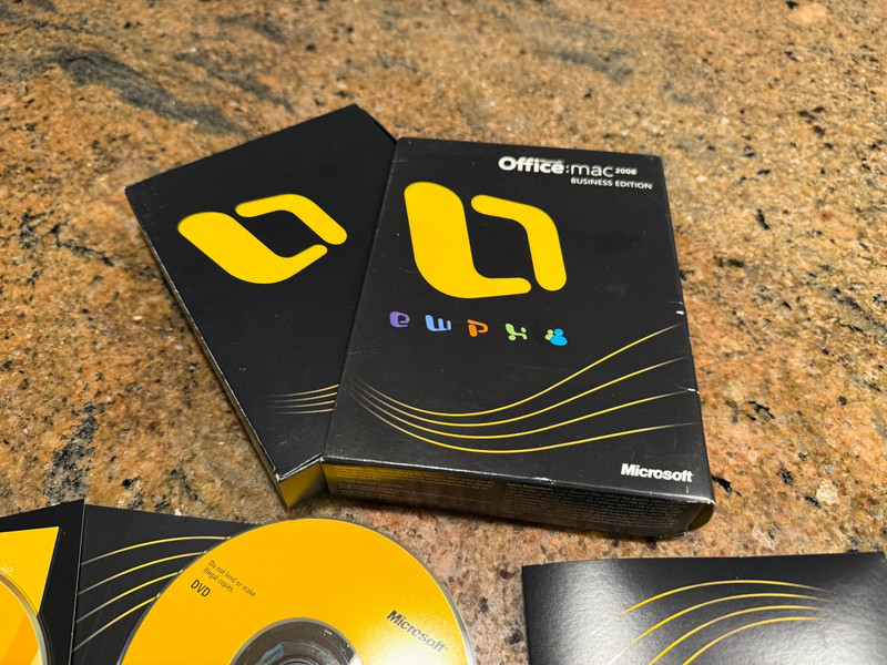 Microsoft Office MAC 2008 Business Edition Full Retail gallery