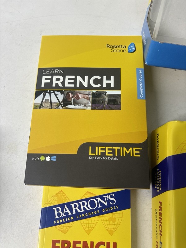 Rosetta Stone Learn French Bonus Pack Lifetime Online Access Grammar.Dictionary gallery