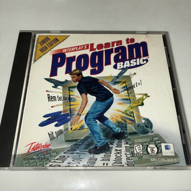 Interplay's Learn to Program Basic- Junior High Edition - PC