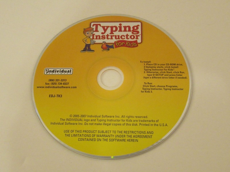 Typing Instructor For Kids (PC, CD-ROM) (Disc Only)