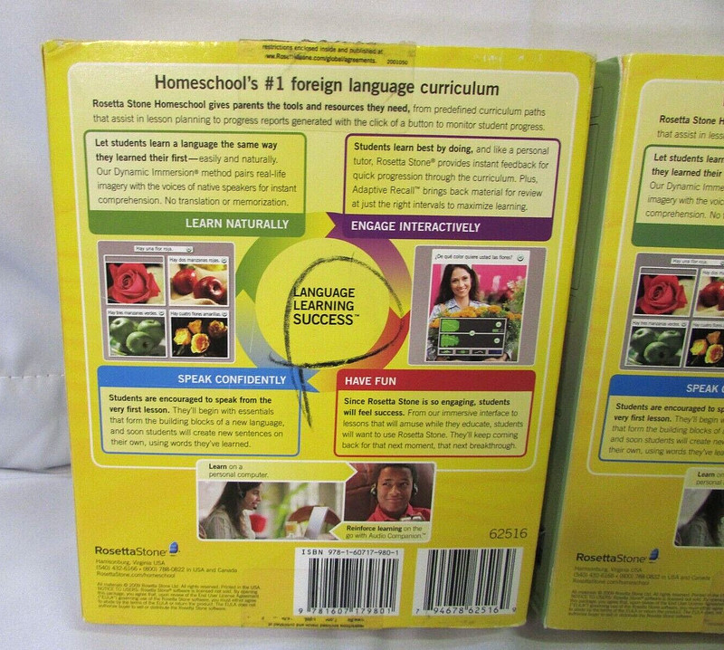Rosetta Stone Russian Lessons Level 1 & 2 for Home School No Headphones gallery
