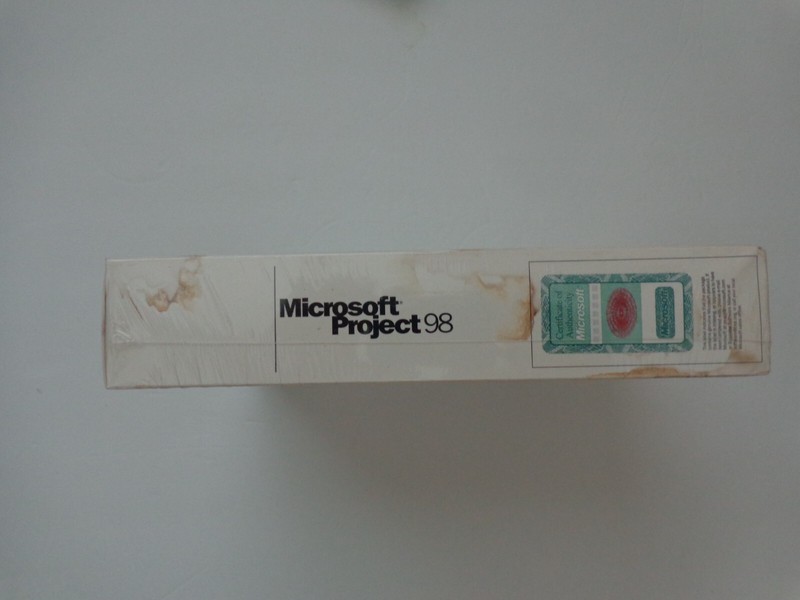 Microsoft Project 98 Full Version For PC Factory Sealed in Retail Box NEW gallery
