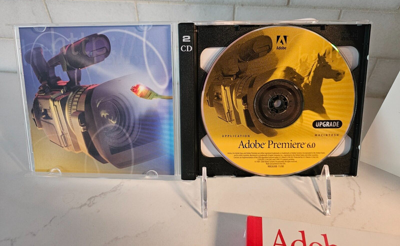 Adobe Premiere 6.0 Software for Macintosh CDs, Sealed Book & Quick Ref Guide gallery