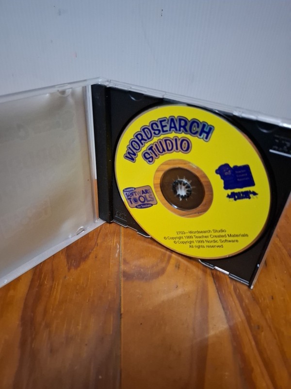 Wordsearch Studio 1999 Teacher Created Materials CD-ROM Windows '95 gallery