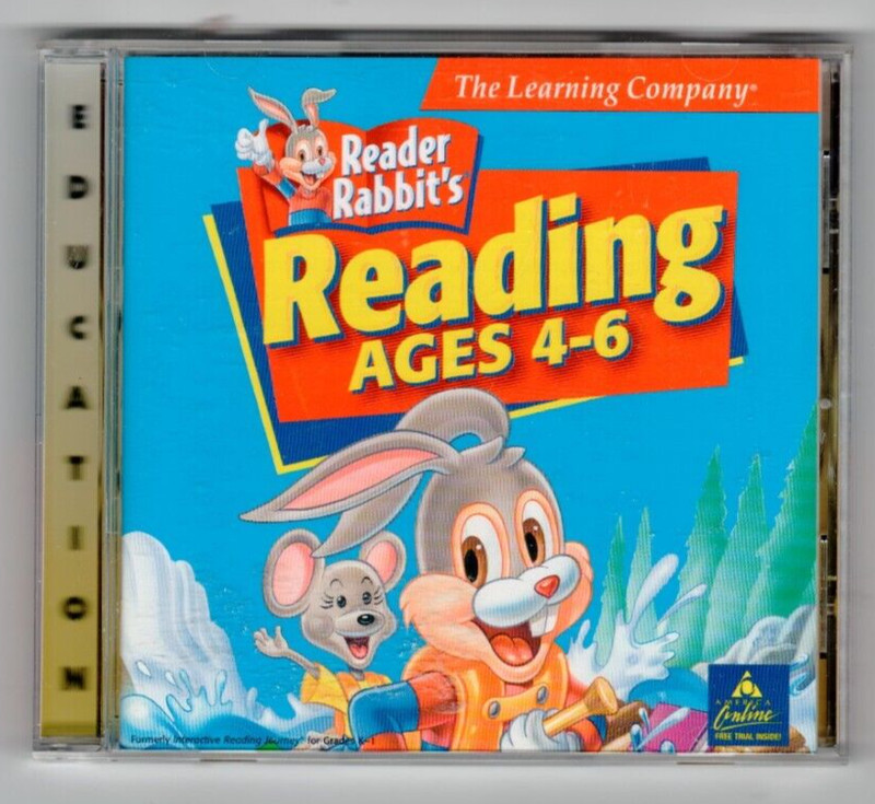 READER RABBIT’S READING Ages 4-6 CD-ROM / The Learning Company