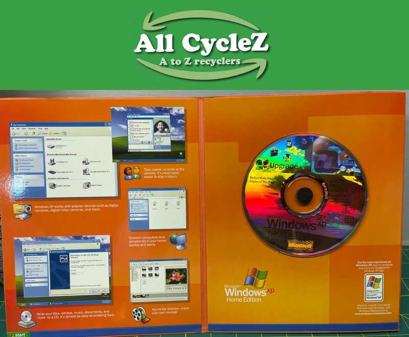 Windows XP Home Edition,Retail Upgrade version 2002 (with Service Pack 2)