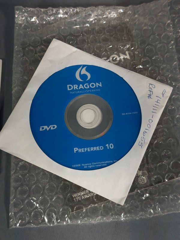 Nuance Dragon NaturallySpeaking Home 13 & Preferred 10 CD Only Software gallery