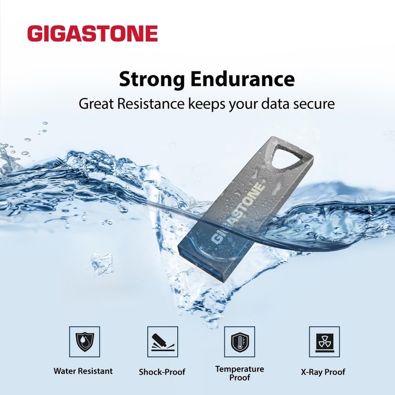 GIGASTONE 128GB Slim Fit Flash Drive (2 Pack) Z70 USB 3.2 Gen 1, 120MB/s Ultr... gallery