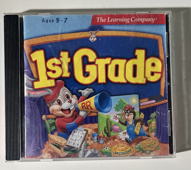 1st Grade Reader Rabbit Ages 5-7 Windows Mac Version 2.0