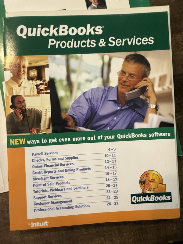 Intuit QuickBooks Pro Edition 2005 Small Business Financial Software gallery