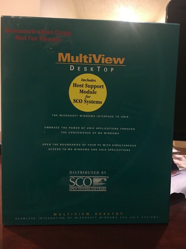 New Sealed Windows-based MultiView terminal-emulation software NFR.Vintage.