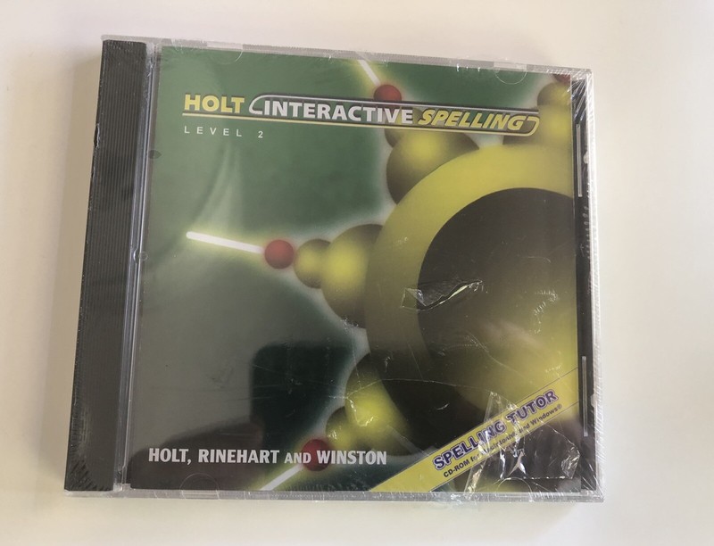 Holt Interactive Spelling – Level 2 – CD Homeschool Classroom – Free Shipping