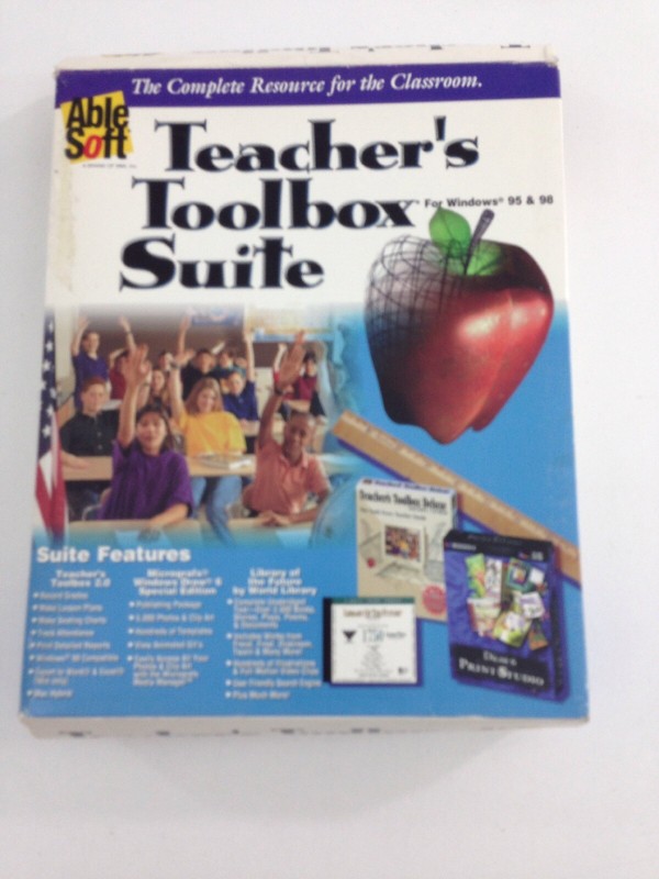 Teacher’s Toolbox Suite : Able Soft (CD-ROM, 1998, Computer Software)
