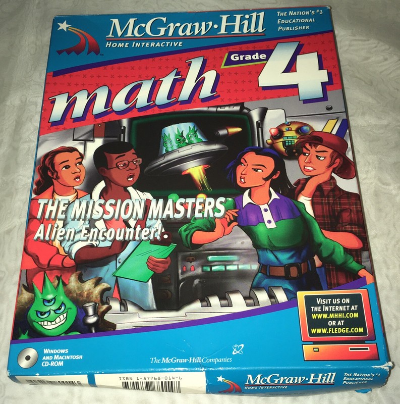 McGraw Hill Math Grade 4 The Mission Masters: Alien Encounter! PC-CD Complete! gallery