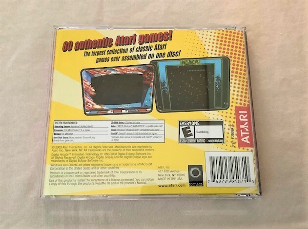 ATARI 80 CLASSIC GAMES in ONE - PC CD-ROM Software 2003 gallery