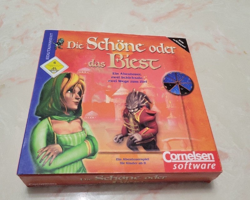 2002 Beauty And The Beast Game  GERMAN LANGUAGE Pc Rom