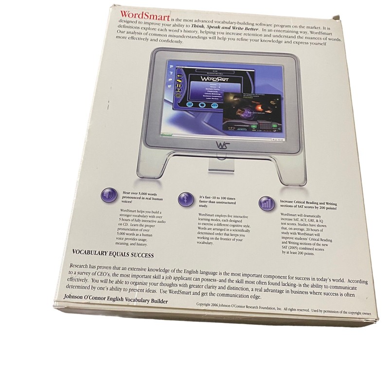 Wordsmart Scholastic assessment test software gallery