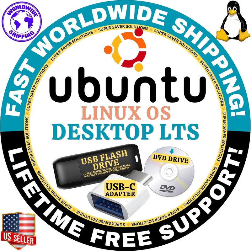 3-IN-1 LINUX BOOT USB / UBUNTU DESKTOP, MINT CINNAMON, ZORIN CORE / LATEST ISO gallery