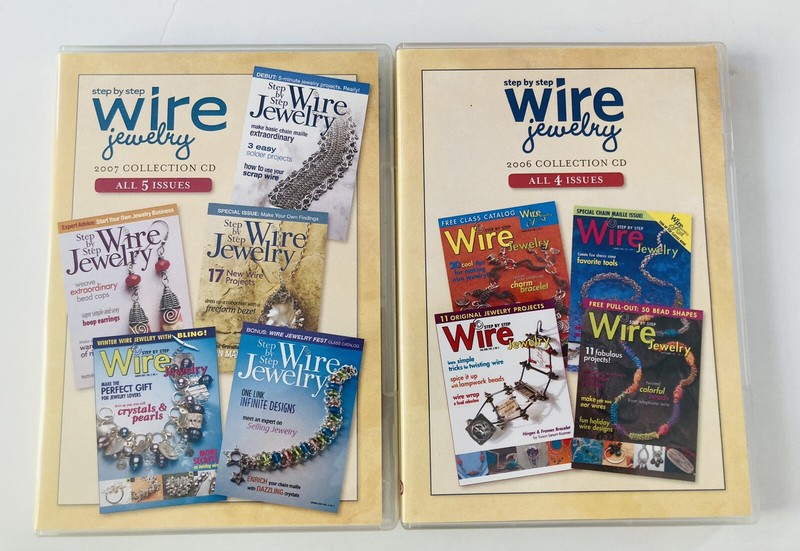 Step by Step Wire Jewelry 2006 & 2007 Collection CD 9 Issues