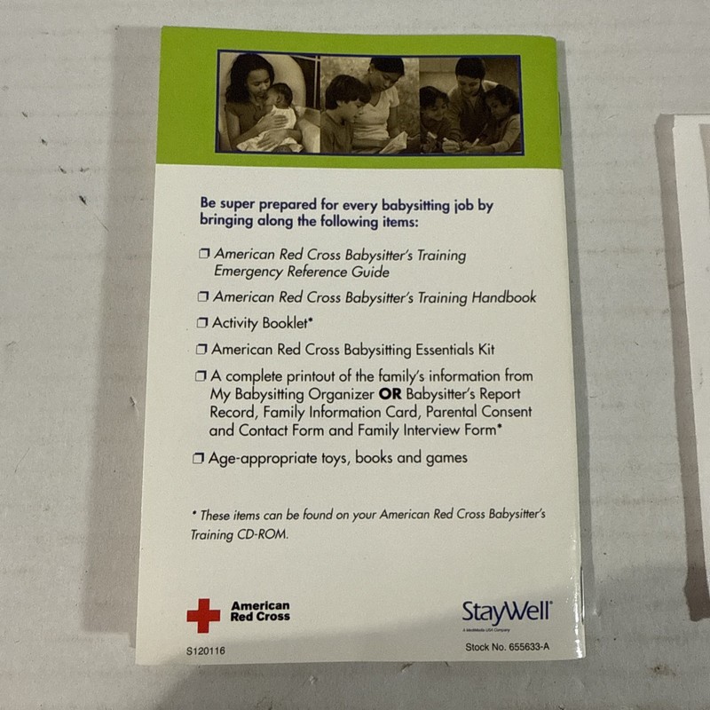 American Red Cross Babysitter's Training CD-ROM Windows/Mac W/ Reference Guide gallery