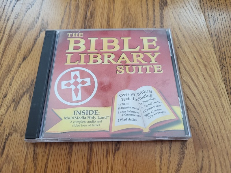 The Bible Library Suite (PC CD-ROM, 2000, ValuSoft)