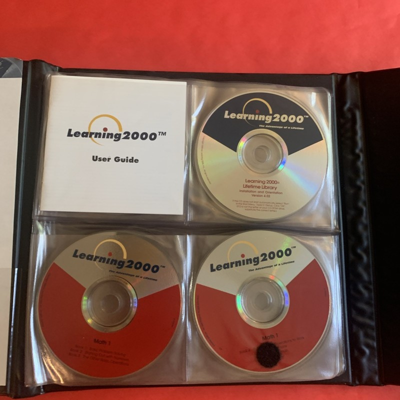 Learning 2000 / the Advantage of a Lifetime Math Algebra Reading Writing 47 CDs gallery